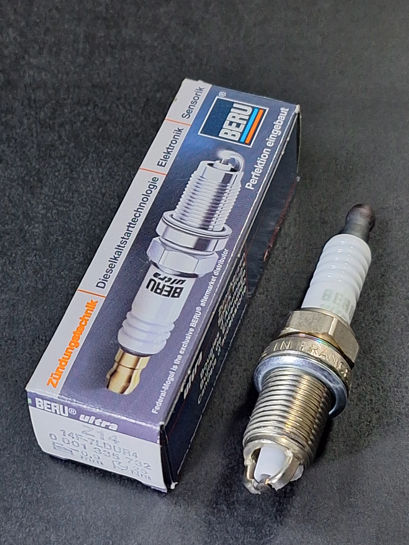 نمای شمع و جعبهٔ تکی 14F-7LDUR4